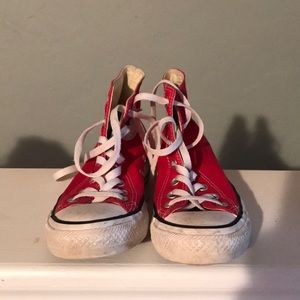 Red converse